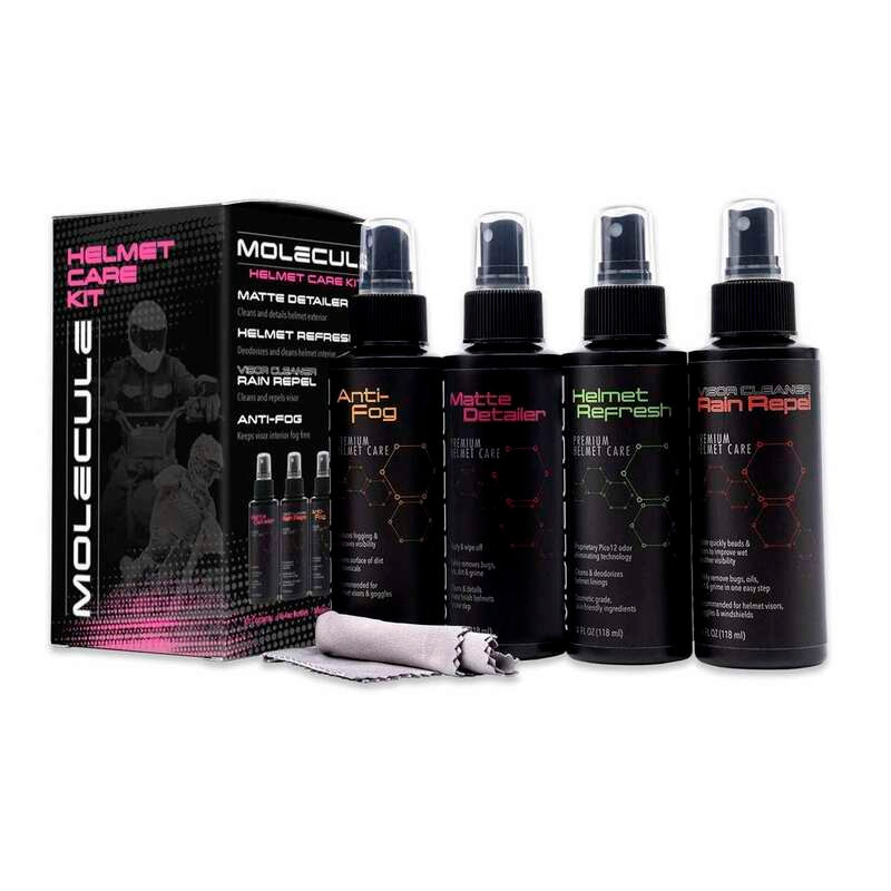 Molecule Matte Helmet Care Kit 4Pk 40Z