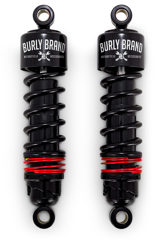 Burly Slammer Plus Shocks 11.5" Black Xl 04-22 - B28-1206B