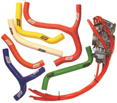 Moto Hose Silicone Y-Hose Kit (Red) - 24-313YR