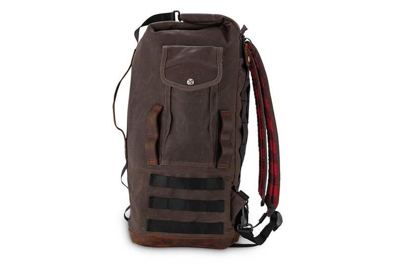 Burly Sissy Bar Bag Dark Oak - B15-1013D