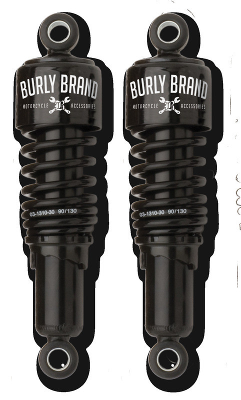 Burly Slammer Shocks 10.5" Black - B28-1208B