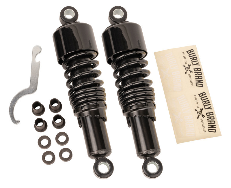 Burly Slammer Shocks 10.5" Black - B28-1208B