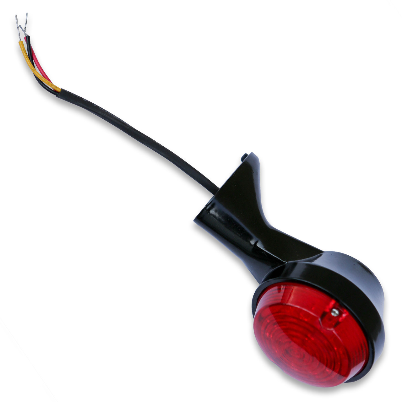 Burly Led Turn Signal Red Rear Xl Strut Mnt Black Pr - B13-2500B