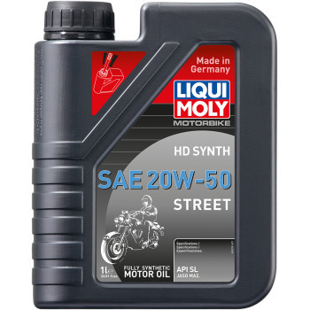 Liqui Moly H-D Synthetic 4T Street Oil 20W-50 1L - 20100