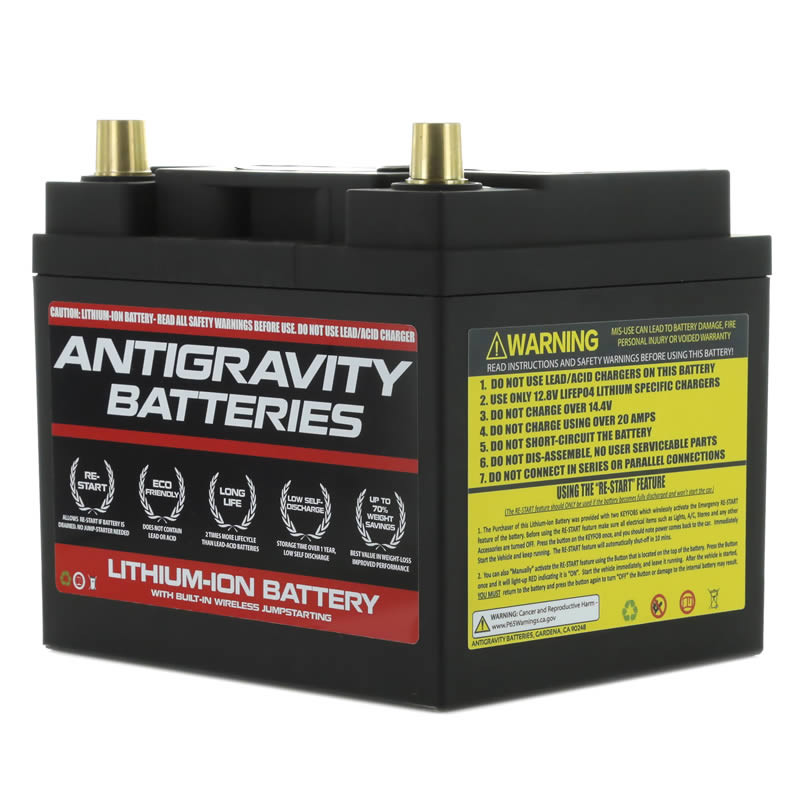 Antigravity Re-Start Group-26 16AH Lithium UTV Battery
