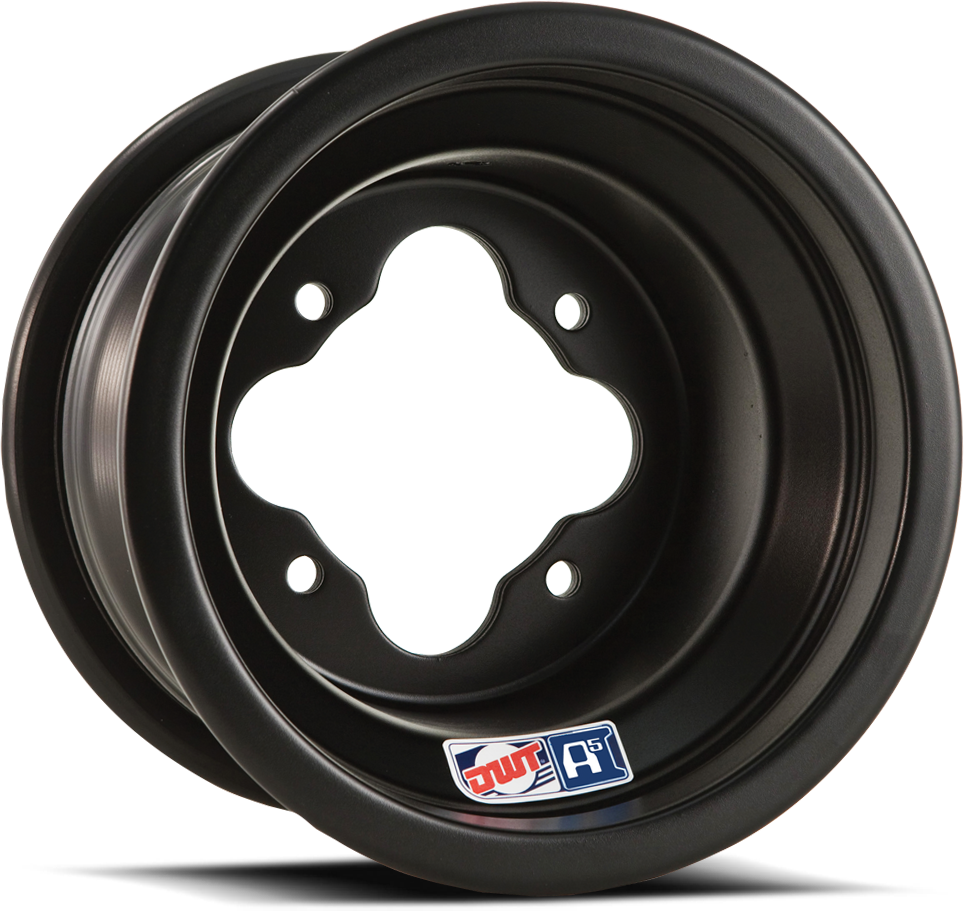 DWT A5 10X5 4+1 4/110 Matte Black Wheel - A506-239MR