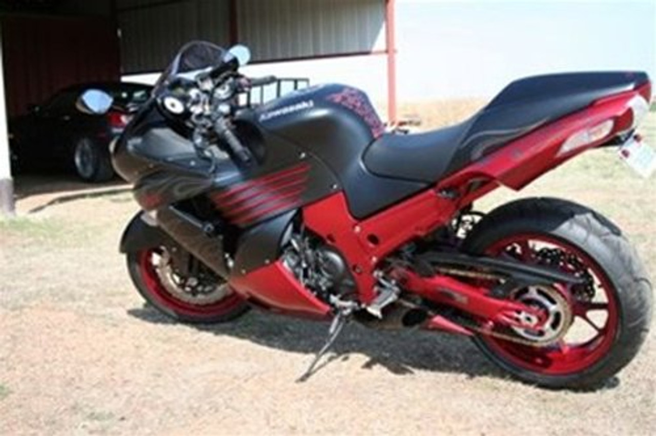 Voodoo Slip-On Kawasaki Blk Dual Zx14 - VEZX14L2B