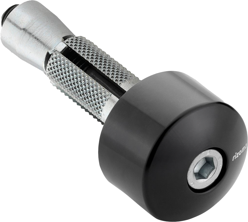 Rizoma Universal Mirror Adapter Bar-End Mirrors Black - MA434B