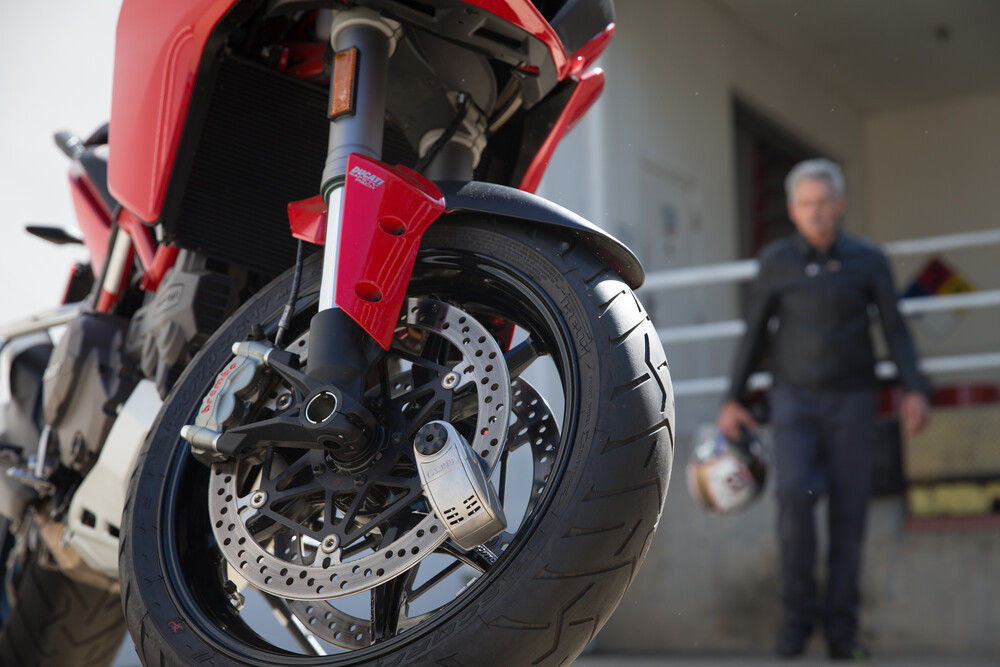 Abus Granit 8008 3D Alarm Disc Lock Stainless Stell - 79270