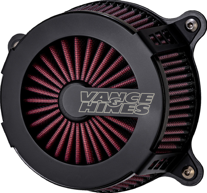 Vance & Hines Cage Fighter Air Cleaner Black Ceramic XL - 40369
