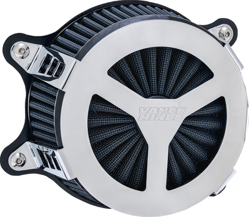 Vance & Hines VO2 Radiant III Air Cleaner Chrome - 71450