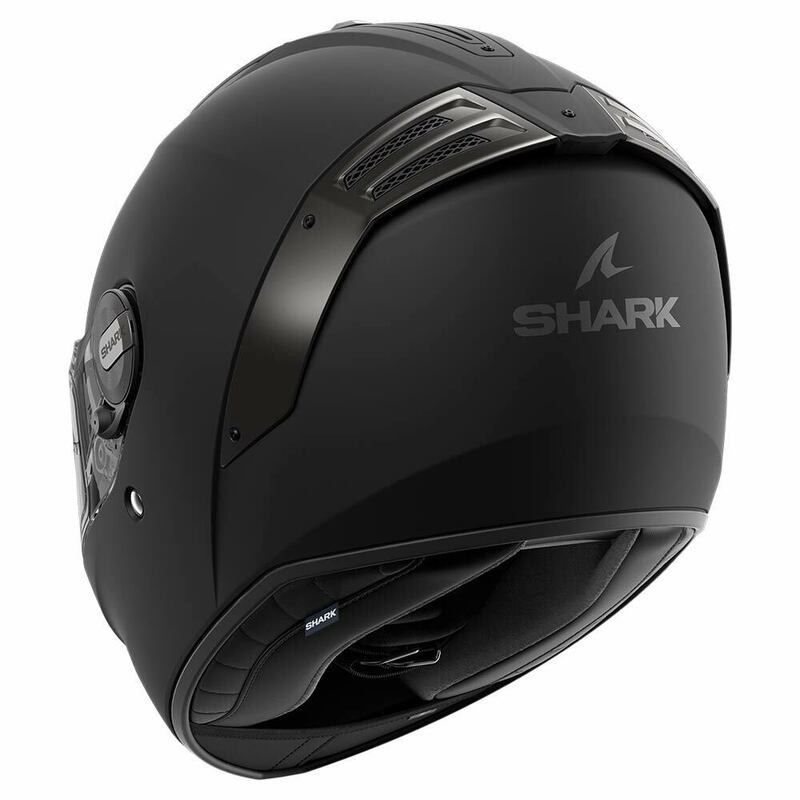 Shark Spartan RS Blank Matte Black Helmet