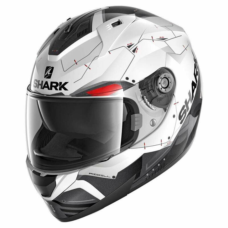 Shark Ridill 1.2 Mecca White Helmet - Speed Addicts