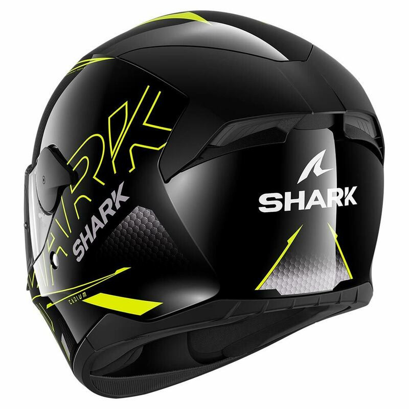 Shark D-Skwal 2 Cadium Yellow Helmet