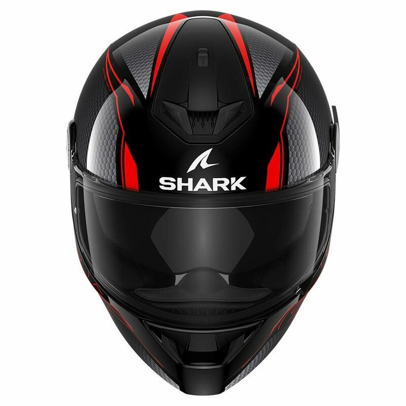 Shark D-Skwal 2 Cadium Red Helmet - Speed Addicts