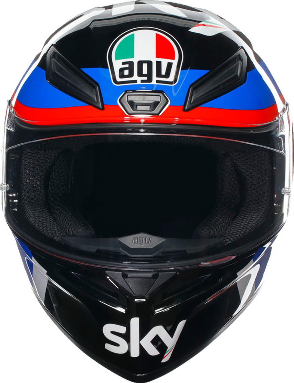 AGV K1 S VR46 Sky Racing Team Black Red Helmet