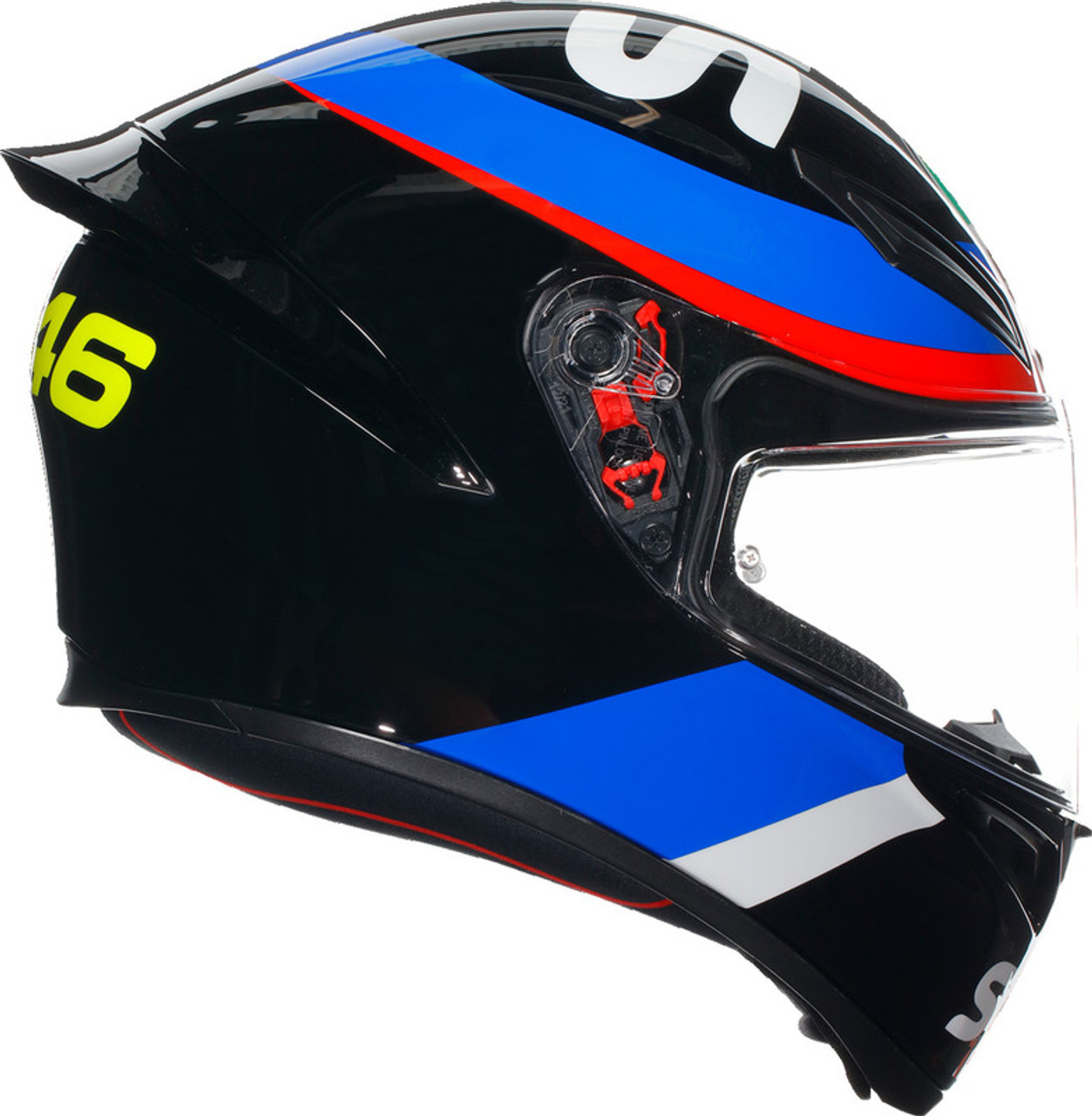 AGV K1 S VR46 Sky Racing Team Black Red Helmet - Speed Addicts