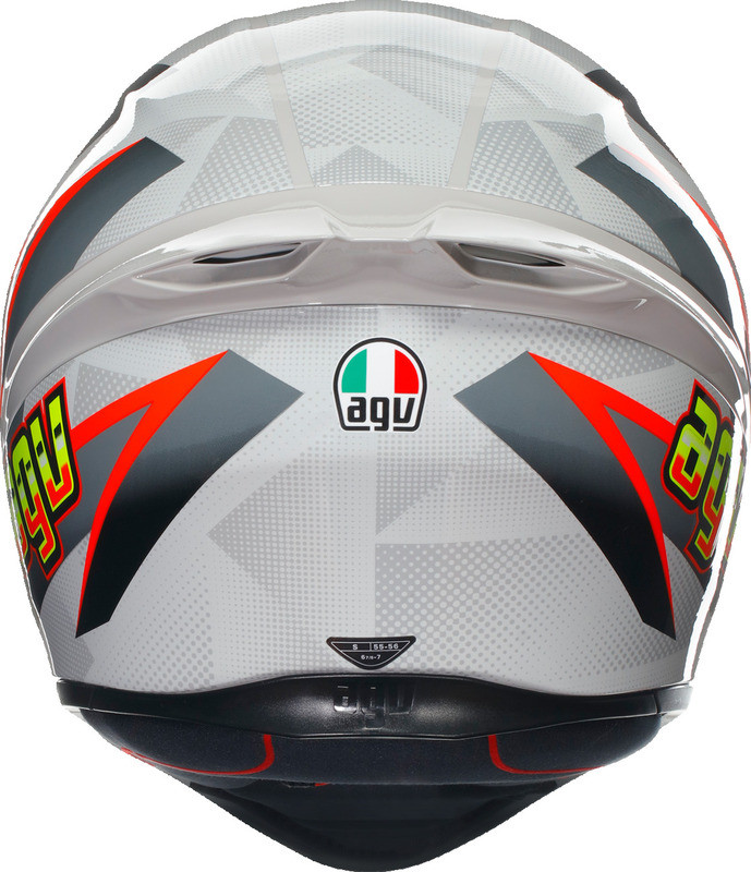 AGV K1 S Blipper Gray Red Helmet
