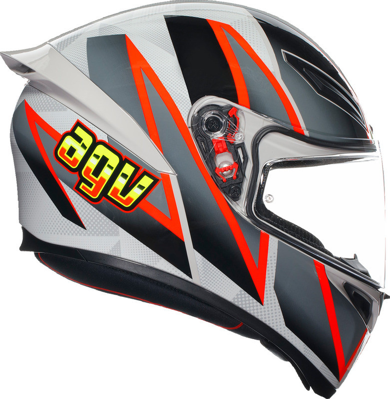 AGV K1 S Blipper Gray Red Helmet