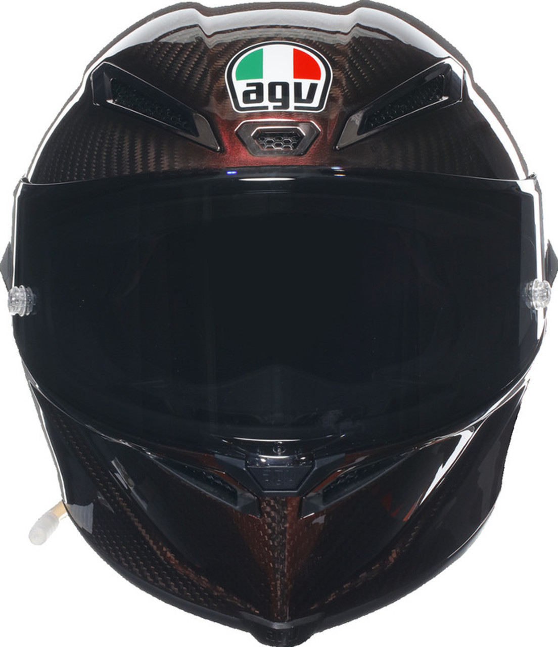 【新品同様】PISTA GP RR Asian Fit RED CARBON AGV Pista GP RR Red Carbon Helmet - Sportbike Track Gear
