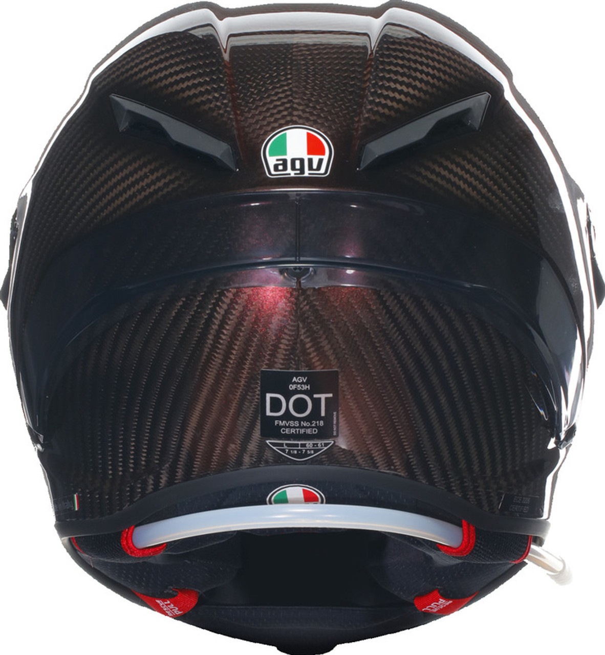 【新品同様】PISTA GP RR Asian Fit RED CARBON PISTA GP RR JIST Asian Fit 017-PERFORMANTE CARBON/RED | AGV