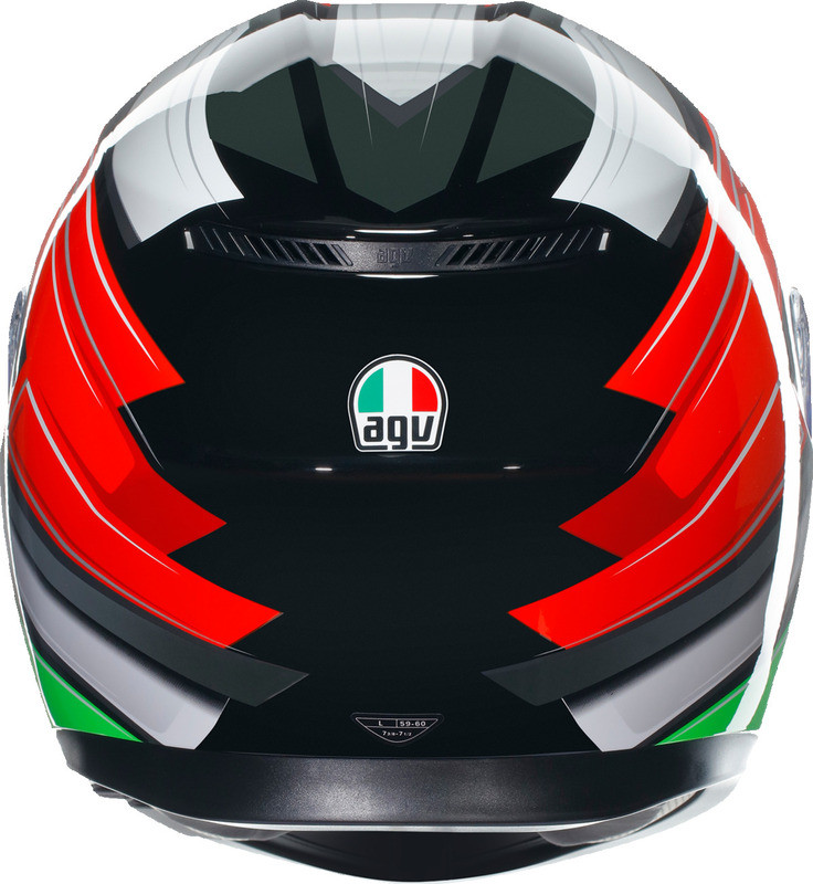 AGV K3 Wing Black Italy Helmet