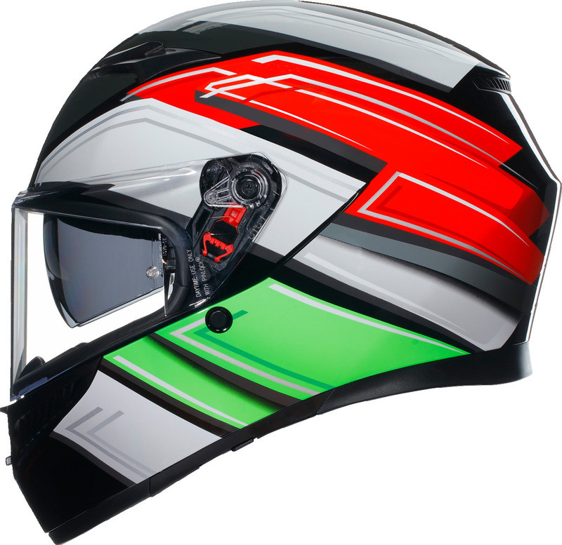 AGV K3 Wing Black Italy Helmet