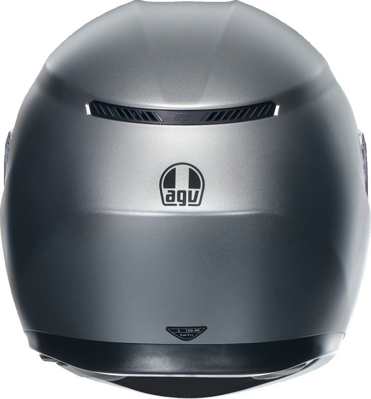 AGV K3 Matte Rodio Gray Helmet - Speed Addicts