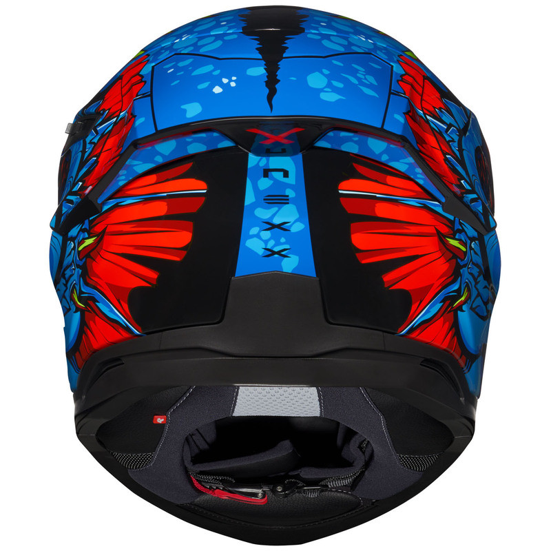 Nexx SX100R Abisal Blue Red Helmet