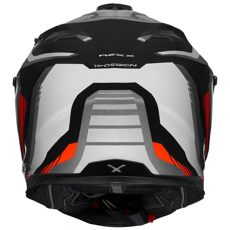 Nexx XWED 2 Columbus Red Gray Helmet