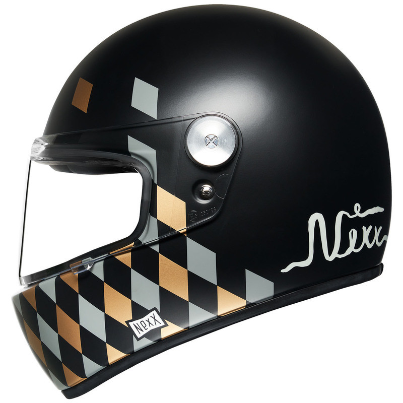 Nexx XG100R Checkmate Matte Black Helmet