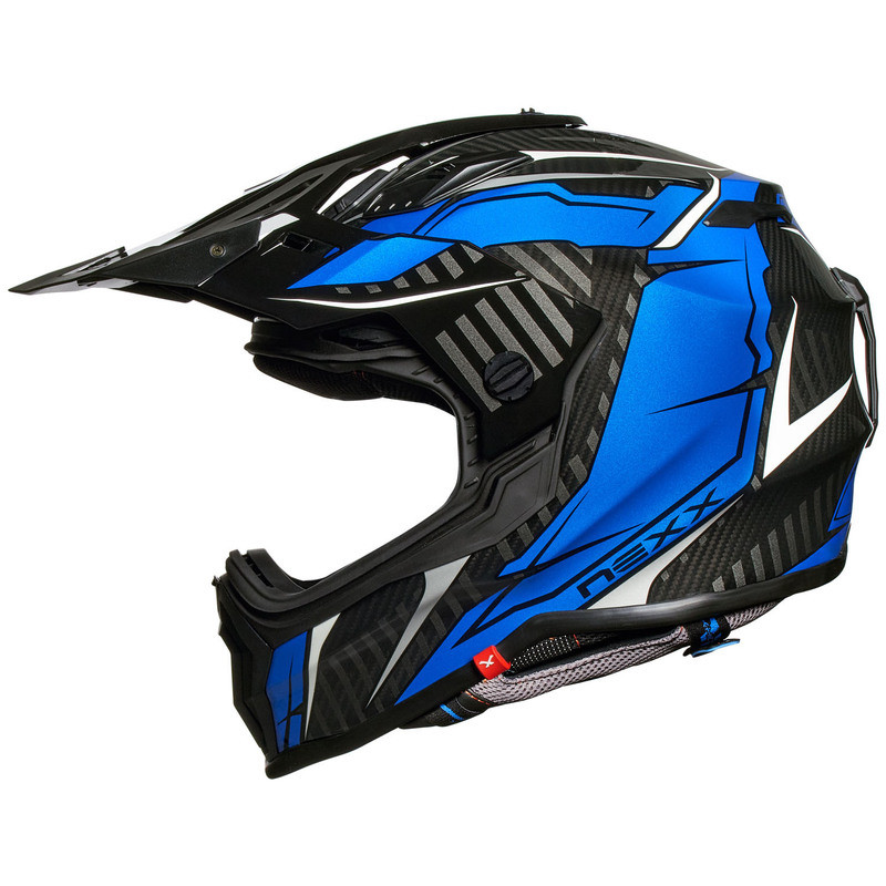 Nexx XWRL Atika Blue White Helmet
