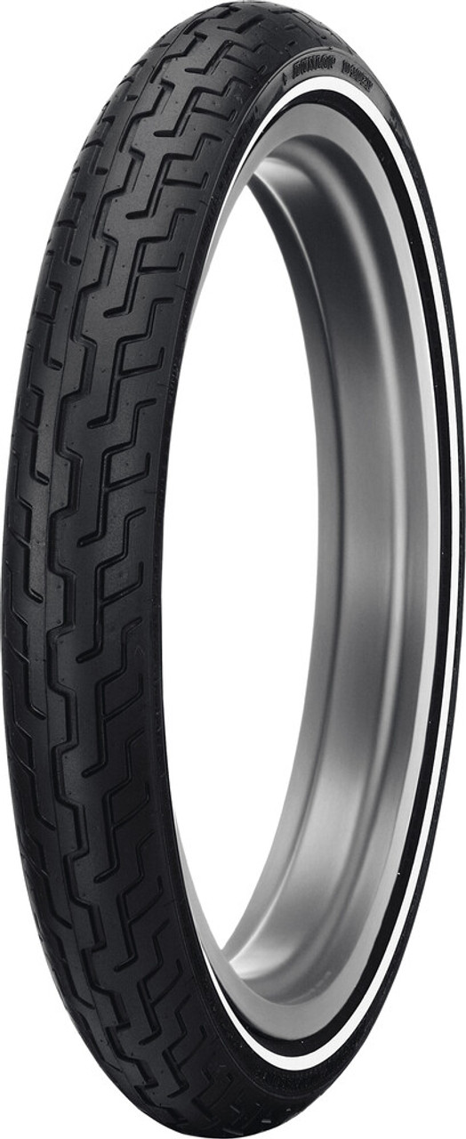 Dunlop Tire D402 White Wall - Front