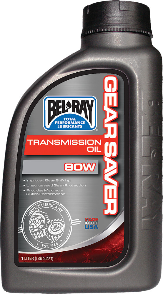 Bel-Ray Gear Saver Transmission Oil 80 W Liter - 99250-B1LW