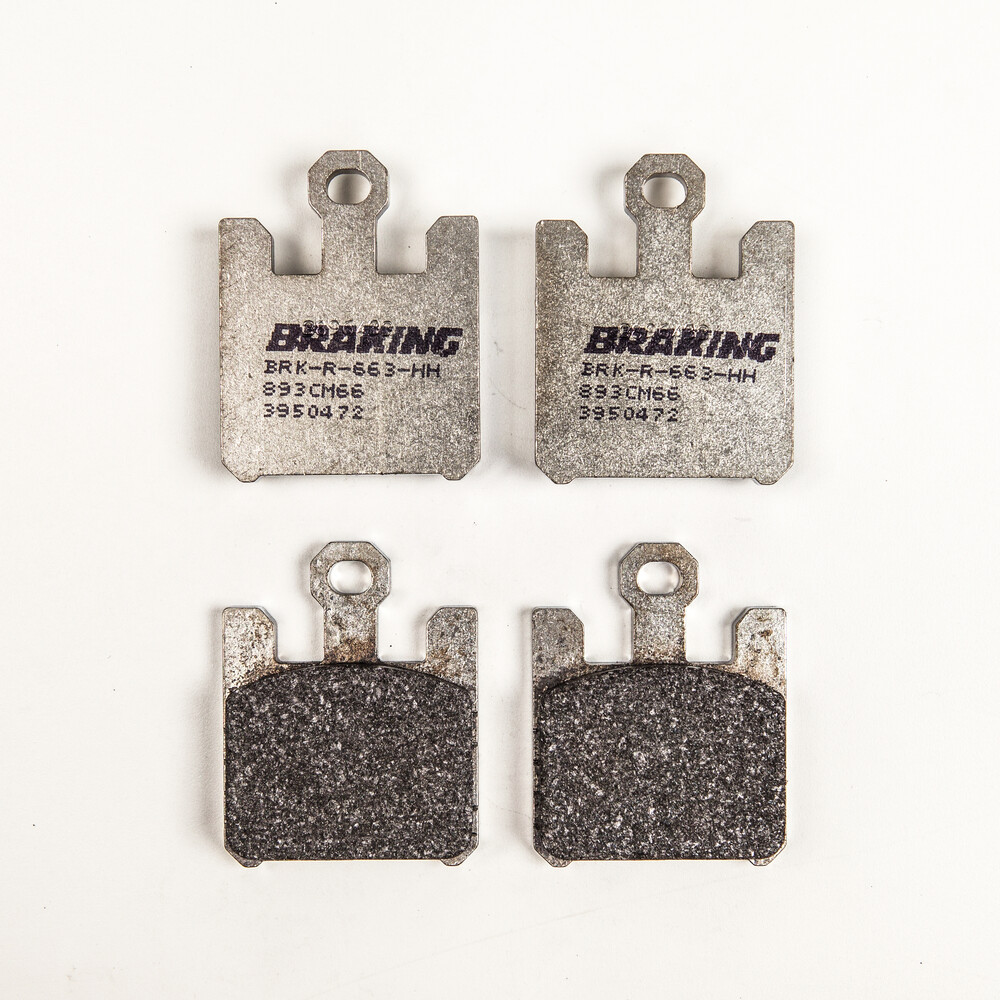 【Non】 Braking High-Performance Brake Pad Semi-Metallic - 893CM66 - Speed