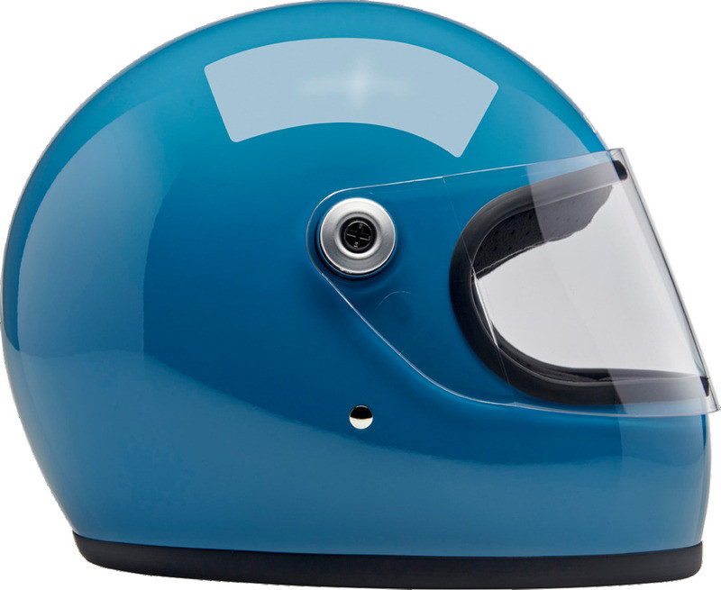 Biltwell Gringo S ECE 22.06 Gloss Dove Blue Helmet
