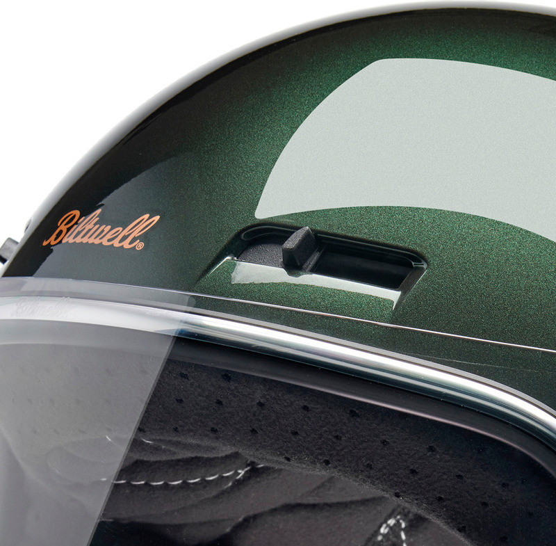 Biltwell Gringo SV Metallic Sierra Green Helmet