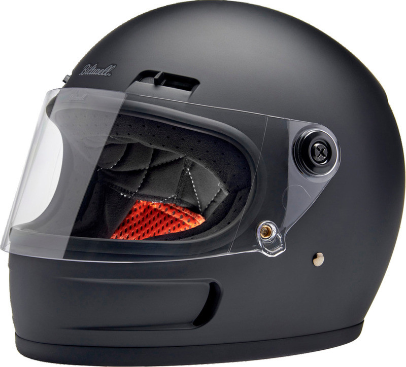 Biltwell Gringo SV Flat Black Helmet