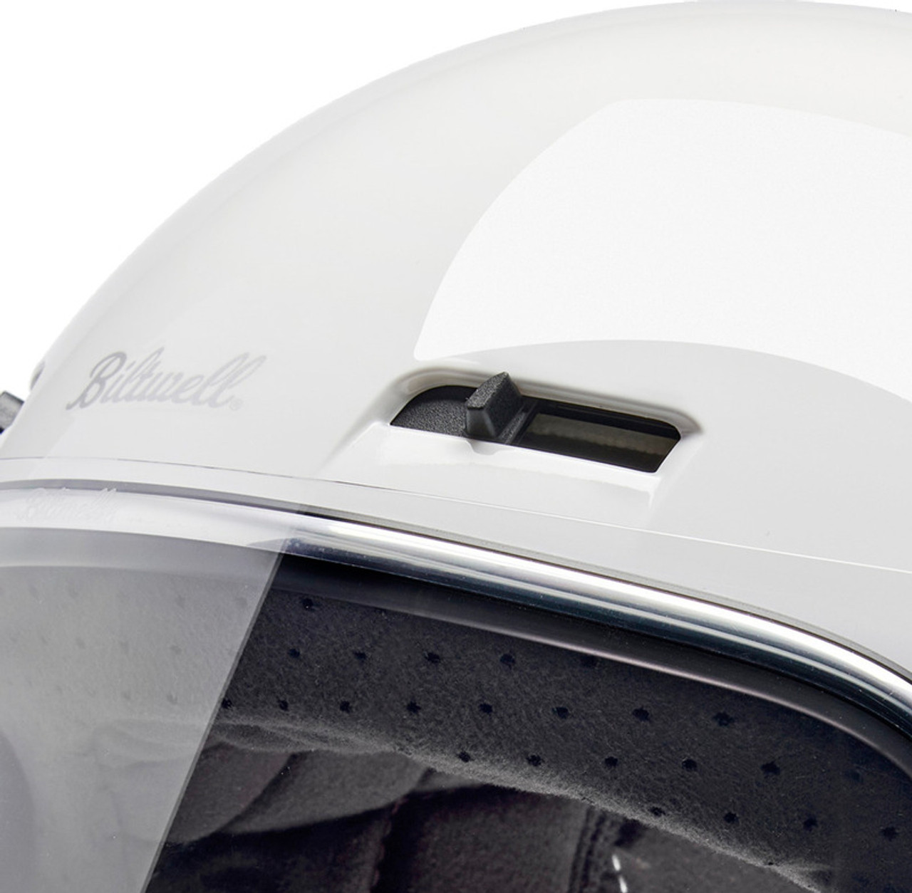 Biltwell Gringo SV Gloss White Helmet