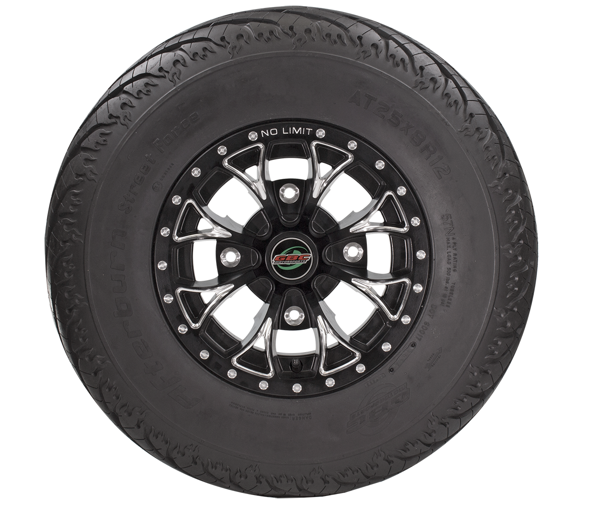 GBC Afterburn Street Force Tire - Rear