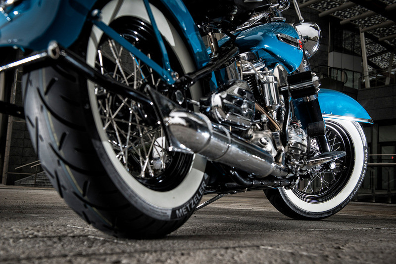 Metzeler Tire ME 888 Marathon Ultra White Wall - Rear - Speed Addicts