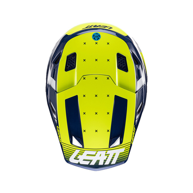 Leatt Moto 7.5 V24 Blue Helmet Kit