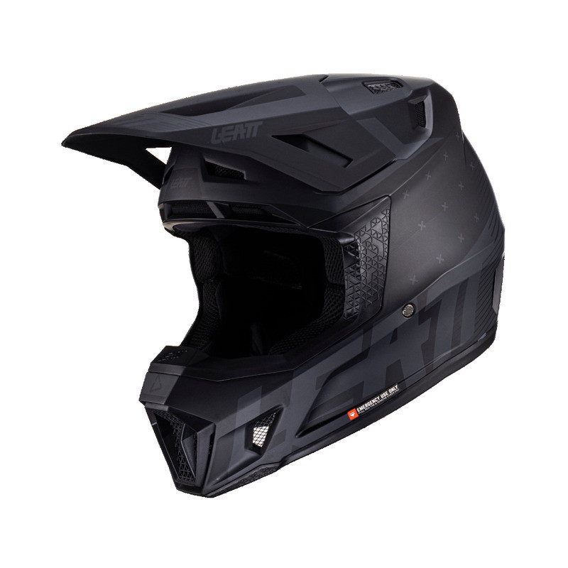 Leatt Moto 7.5 V24 Stealth Helmet Kit - Speed Addicts