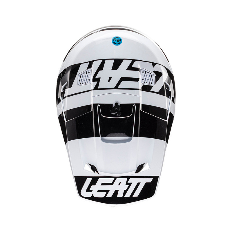 Leatt Moto 3.5 V24 Black White Helmet Kit