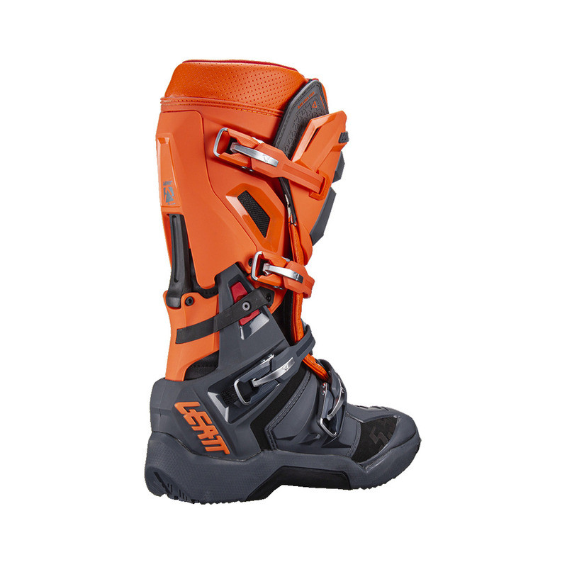 Leatt 5.5 V24 FlexLock Enduro Orange Boot - Speed Addicts