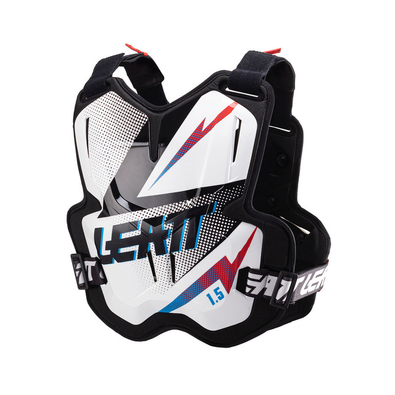 Leatt 1.5 V24 Torque Black White Chest Protector