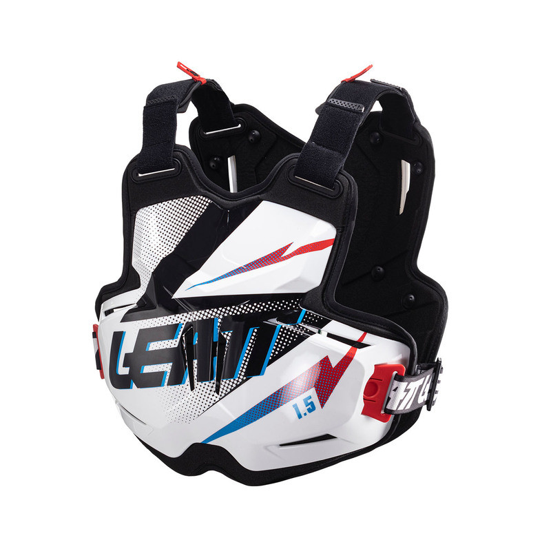 Leatt 1.5 V24 Torque Black White Chest Protector