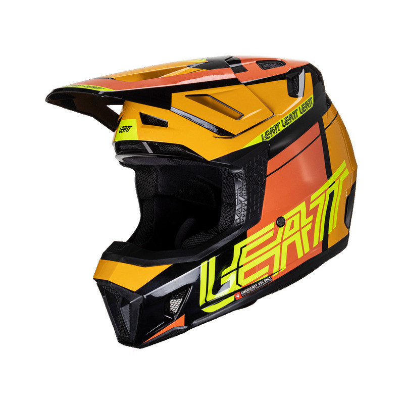 Leatt Moto 7.5 V24 Citrus Helmet Kit