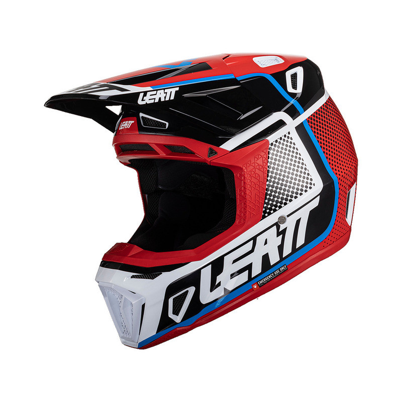 Leatt Moto 8.5 V24 Red Helmet Kit