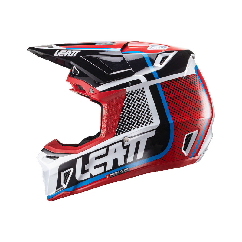 Leatt Moto 8.5 V24 Red Helmet Kit